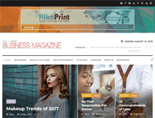 Tablet Screenshot of nolabelbusinessmagazine.com